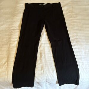 Betabrand Black Yoga-Pant Dress Pants - XL